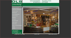 Desktop Screenshot of dlsgraveur.be
